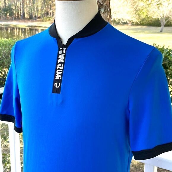 Pearl Izumi Royal Blue Men’s 1/2 Zip Bicycle Jersey. Size Medium. - Picture 3 of 10